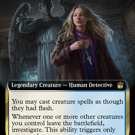 Sally Sparrow (WHO-439) - Doctor Who: (Extended Art) Foil