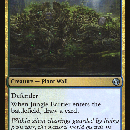 Jungle Barrier (IMA-202) - Iconic Masters Foil