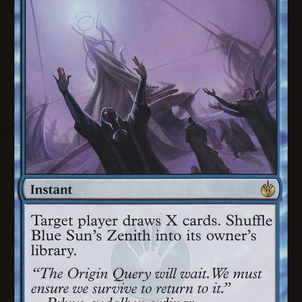 Blue Sun's Zenith (MBS-020) - Mirrodin Besieged