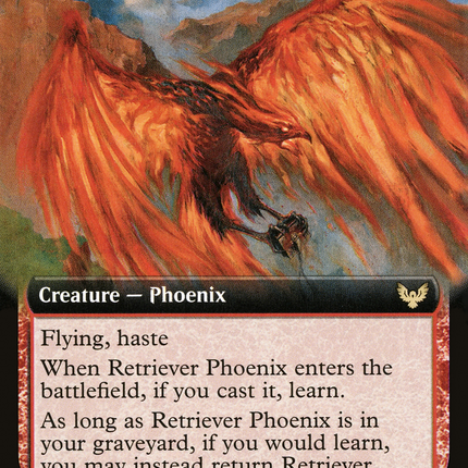Retriever Phoenix (STX-313) - Strixhaven: School of Mages: (Extended Art)