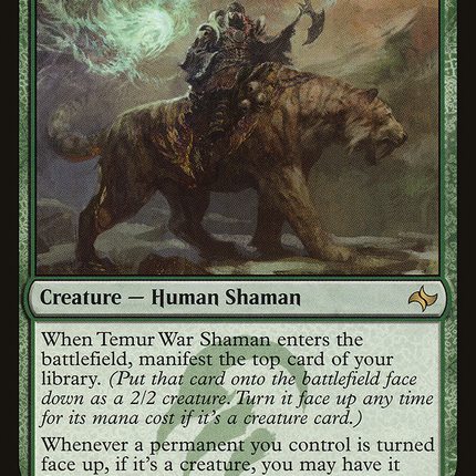 Temur War Shaman (FRF-142) - Fate Reforged Foil