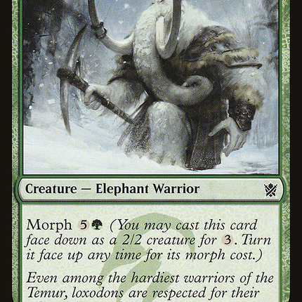 Woolly Loxodon (KTK-158) - Khans of Tarkir Foil