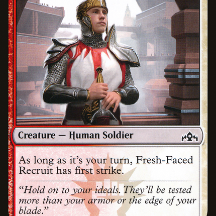 Fresh-Faced Recruit (GRN-216) - Guilds of Ravnica