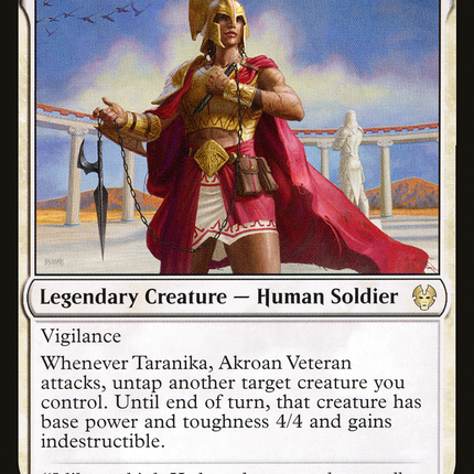 Taranika, Akroan Veteran (THB-039) - Theros Beyond Death Foil