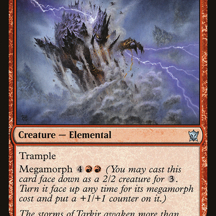 Stormcrag Elemental (DTK-158) - Dragons of Tarkir