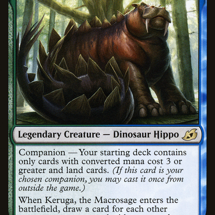 Keruga, the Macrosage (IKO-225) - Ikoria: Lair of Behemoths: (companion) Foil