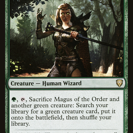 Magus of the Order (CMR-242) - Commander Legends Foil