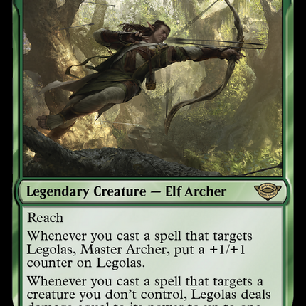 Legolas, Master Archer (LTR-173) - The Lord of the Rings: Tales of Middle-earth Foil