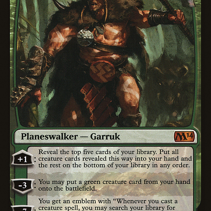 Garruk, Caller of Beasts (M14-172) - Magic 2014
