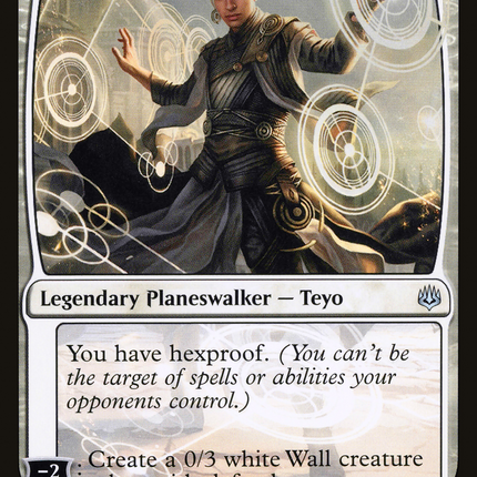 Teyo, the Shieldmage (WAR-032) - War of the Spark Foil