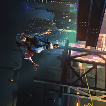 Desmond Miles Art Card (Gold-Stamped Signature) (ASACR-002) - Assassin's Creed Art Series (Borderless)