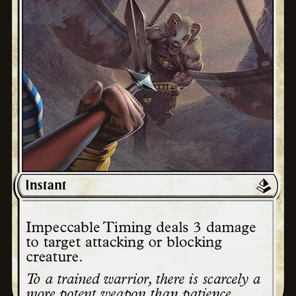 Impeccable Timing (AKH-018) - Amonkhet Foil