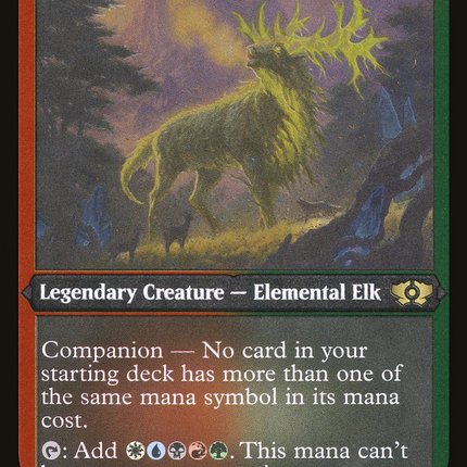 Jegantha, the Wellspring (Foil Etched) (MUL-109) - Multiverse Legends: (companion) Foil