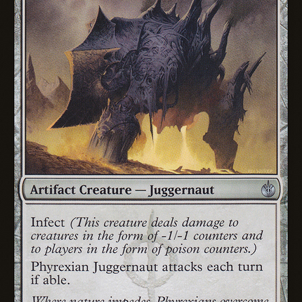 Phyrexian Juggernaut (MBS-121) - Mirrodin Besieged