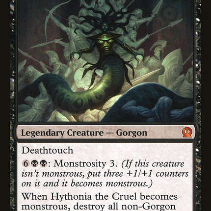 Hythonia the Cruel (THS-091) - Theros Foil