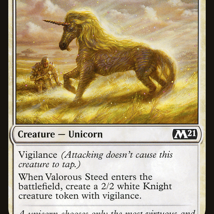 Valorous Steed (M21-042) - Core Set 2021
