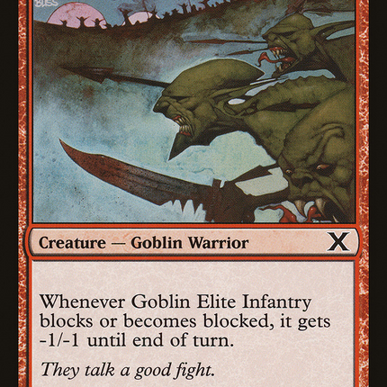 Goblin Elite Infantry (10E-206) - Tenth Edition Foil