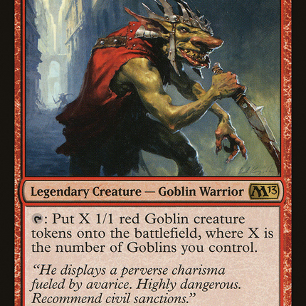 Krenko, Mob Boss (M13-138) - Magic 2013