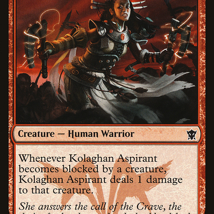 Kolaghan Aspirant (DTK-143) - Dragons of Tarkir