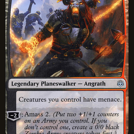 Angrath, Captain of Chaos (WAR-227) - War of the Spark Foil