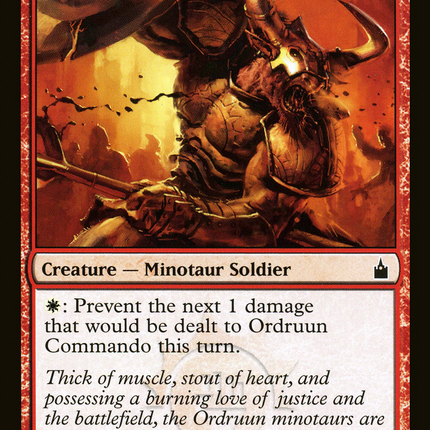 Ordruun Commando (RAV-137) - Ravnica: City of Guilds Foil