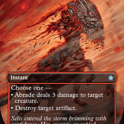 Abrade (FDN-327) - Foundations (Borderless) Foil