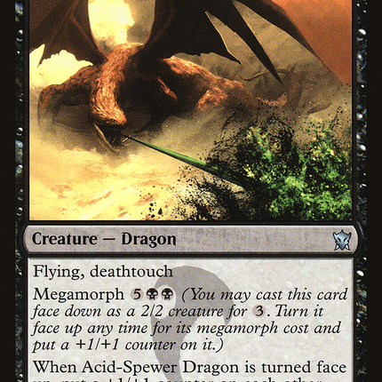 Acid-Spewer Dragon (DTK-086) - Dragons of Tarkir