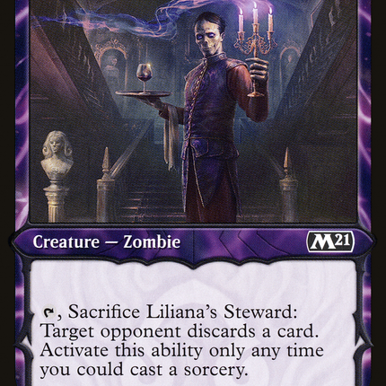 Liliana's Steward (M21-300) - Core Set 2021: (Showcase)