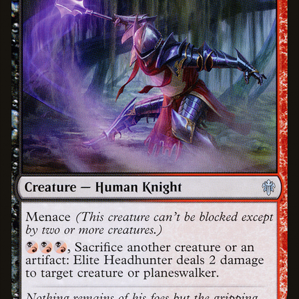Elite Headhunter (ELD-209) - Throne of Eldraine Foil