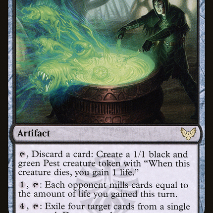 Pestilent Cauldron // Restorative Burst (STX-154) - Strixhaven: School of Mages