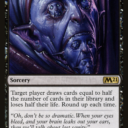 Peer into the Abyss (M21-117) - Core Set 2021 Foil