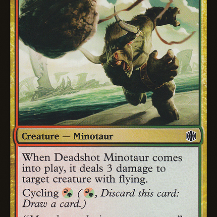 Deadshot Minotaur (ARB-052) - Alara Reborn