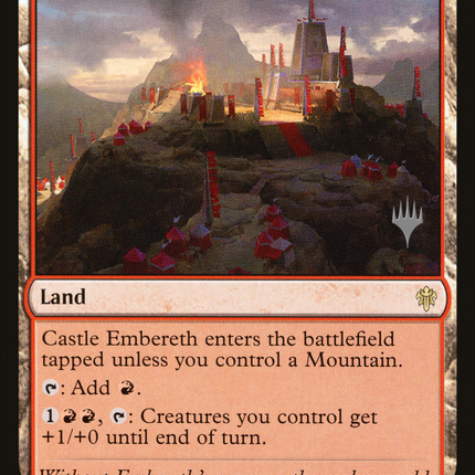 Castle Embereth (PPELD-239) - Throne of Eldraine Promos Foil