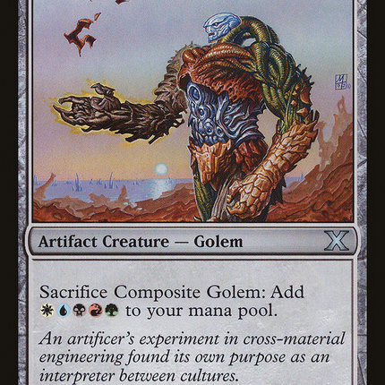 Composite Golem (10E-318) - Tenth Edition Foil