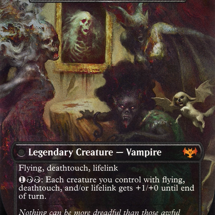 Henrika Domnathi // Henrika, Infernal Seer (VOW-335) - Innistrad: Crimson Vow: (Double Faced Transform) (Borderless) Foil