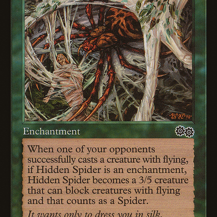 Hidden Spider (USG-264) - Urza's Saga