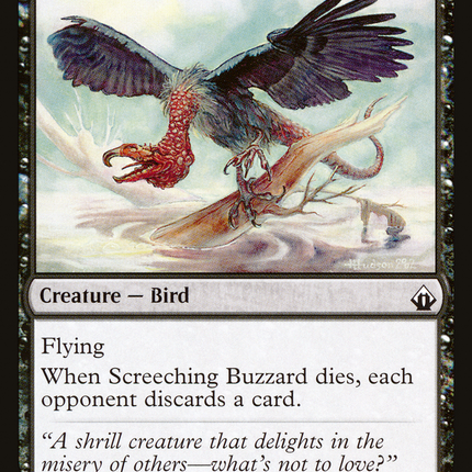Screeching Buzzard (BBD-158) - Battlebond Foil