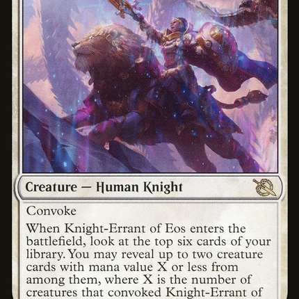 Knight-Errant of Eos (MOM-026) - March of the Machine Foil