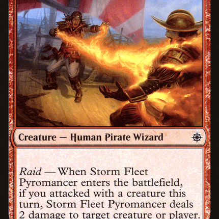 Storm Fleet Pyromancer (XLN-163) - Ixalan Foil