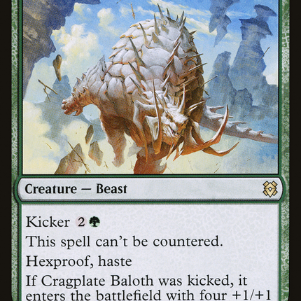 Cragplate Baloth (ZNR-183) - Zendikar Rising Foil