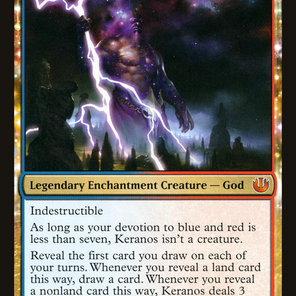 Keranos, God of Storms (JOU-151) - Journey into Nyx: (enchantment) Foil