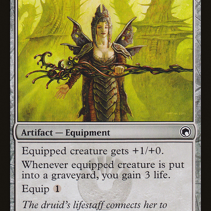 Sylvok Lifestaff (SOM-209) - Scars of Mirrodin Foil