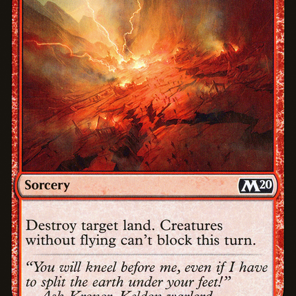 Tectonic Rift (M20-161) - Core Set 2020