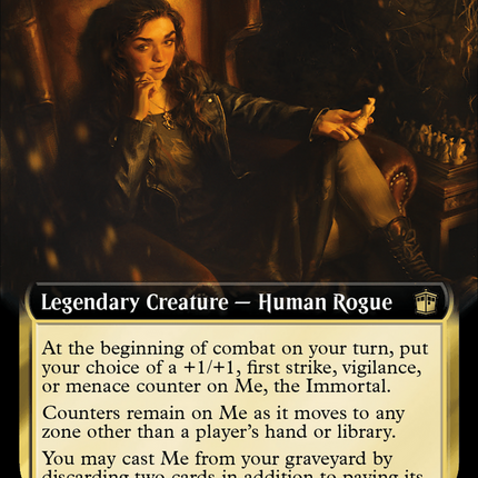 Me, the Immortal (WHO-430) - Doctor Who: (Extended Art)