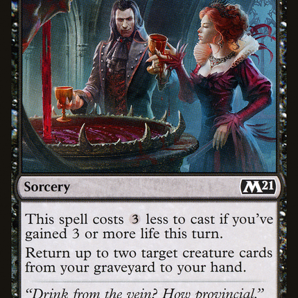 Sanguine Indulgence (M21-121) - Core Set 2021 Foil