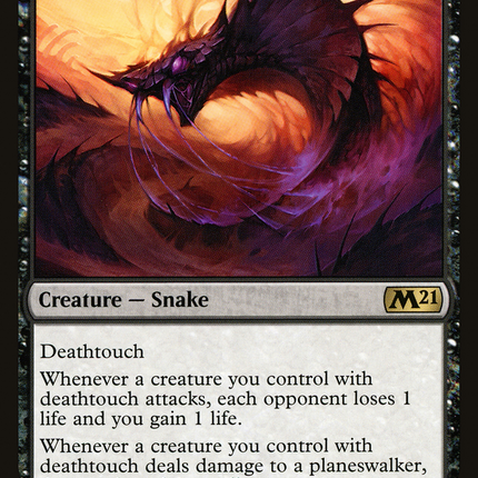 Hooded Blightfang (M21-104) - Core Set 2021 Foil