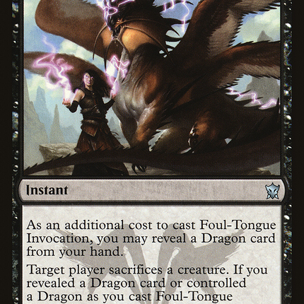 Foul-Tongue Invocation (DTK-102) - Dragons of Tarkir