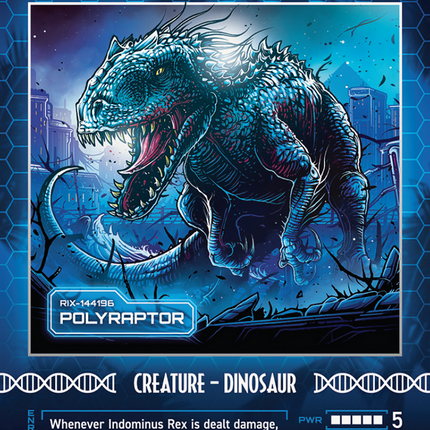Polyraptor (SLD-1391) - Secret Lair Drop / Indominus Rex (Borderless)