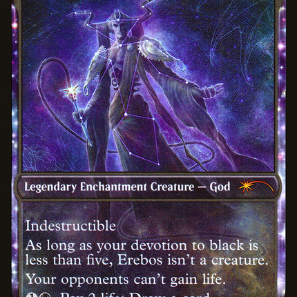 Erebos, God of the Dead (SLD-074) - Secret Lair Drop: (enchantment, Showcase) Foil