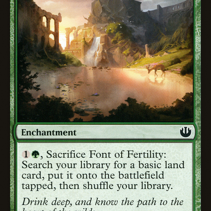 Font of Fertility (JOU-123) - Journey into Nyx Foil